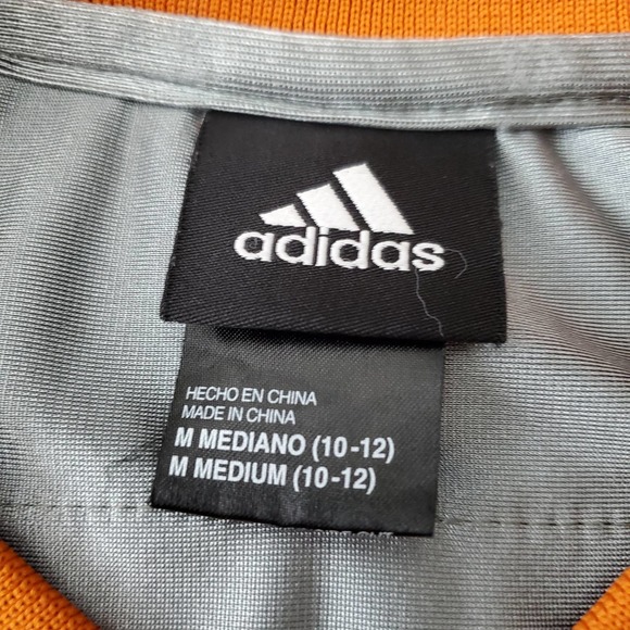 Adidas NBA Phoenix Suns Jersey Youth 10-12 Medium Steve Nash 13 Orange Grey - Picture 7 of 7